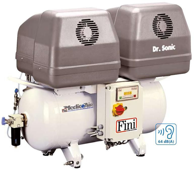 Безмасляный компрессор FINI DR SONIC 640-90V-ES-6T купить Безмасляный компрессор FINI DR SONIC 640-90V-ES-6T